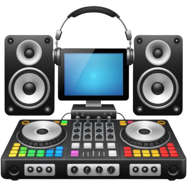 dj setup emoji