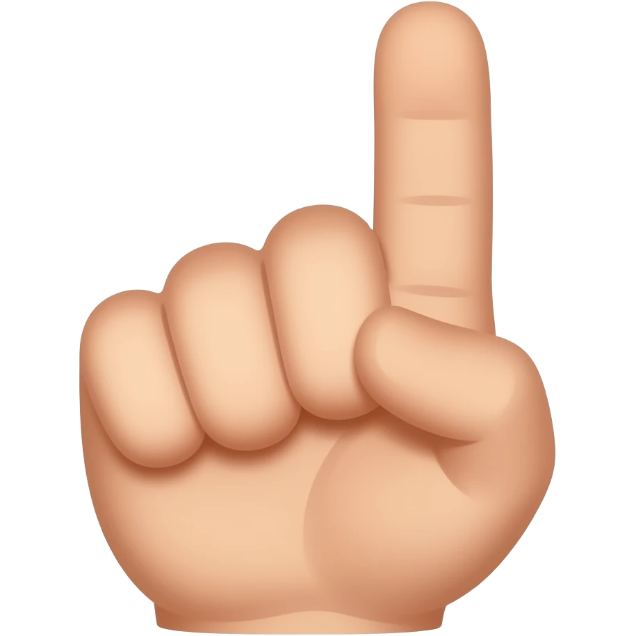 Promesse petit doigt de la main emoji