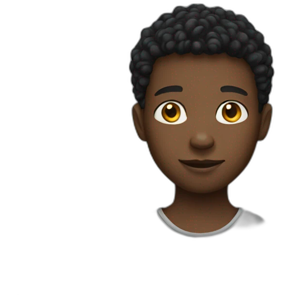 black boy emoji