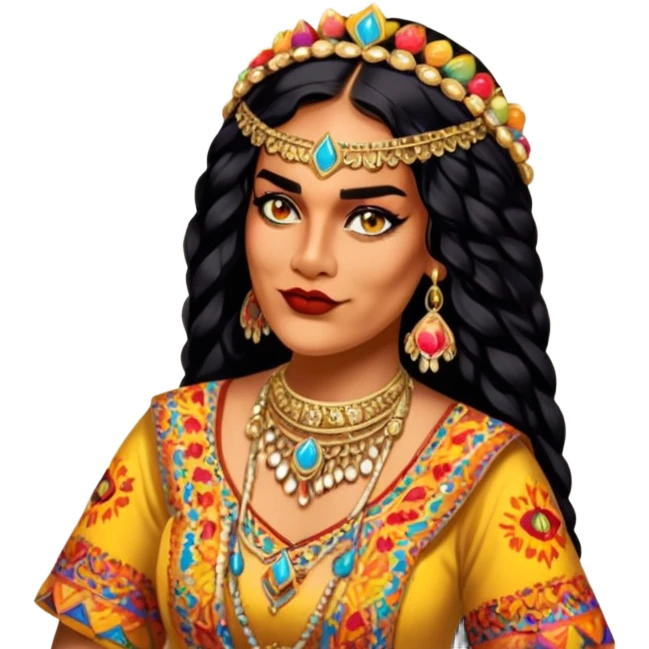 Vibrant Ceremonialist emoji