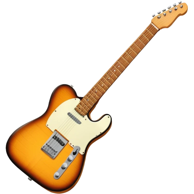 Guitare télécaster emoji
