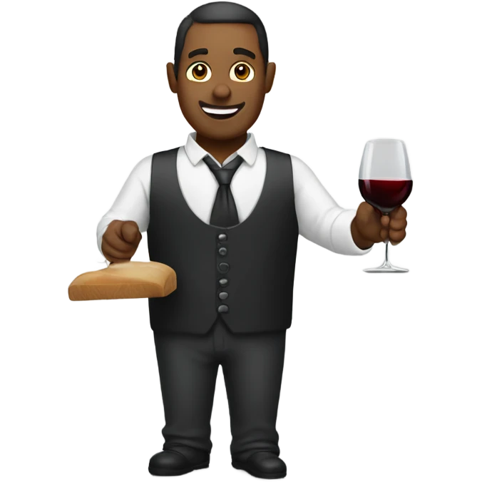 Wine waiter emoji