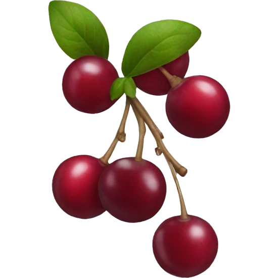 Cranberry emoji