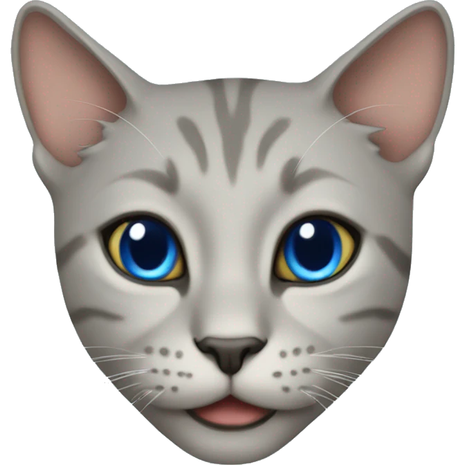 Gatto blu emoji