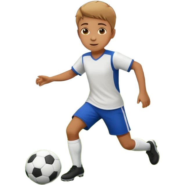  мальчик играет в футбол на поле и эта картинка должна быть обведена в кружок !!!!!! emoji