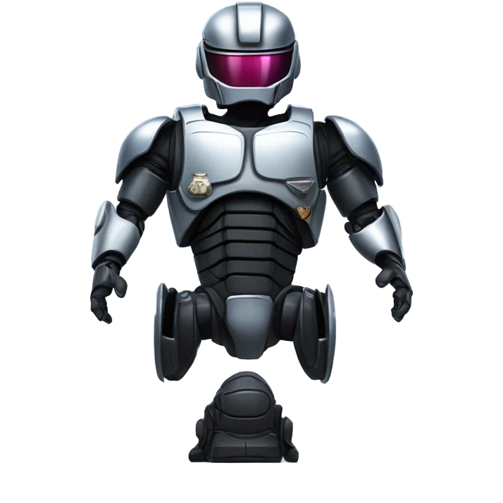 Robocop full body emoji
