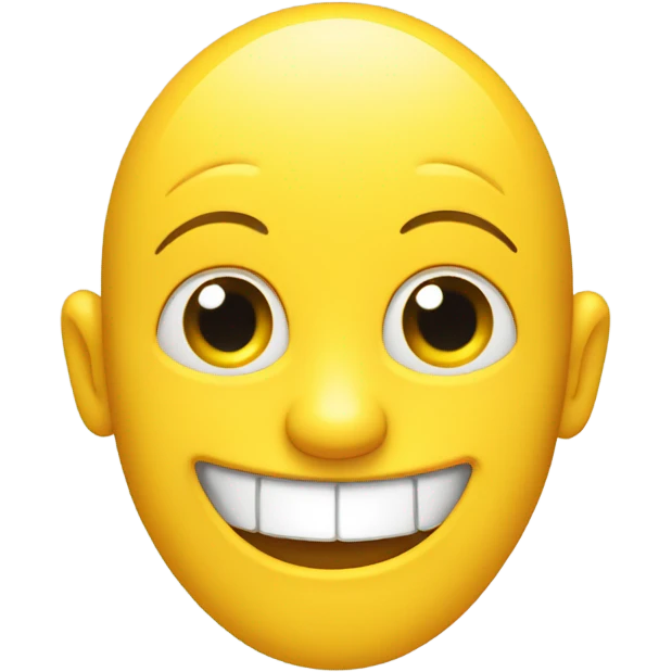tete jaune emojy  emoji