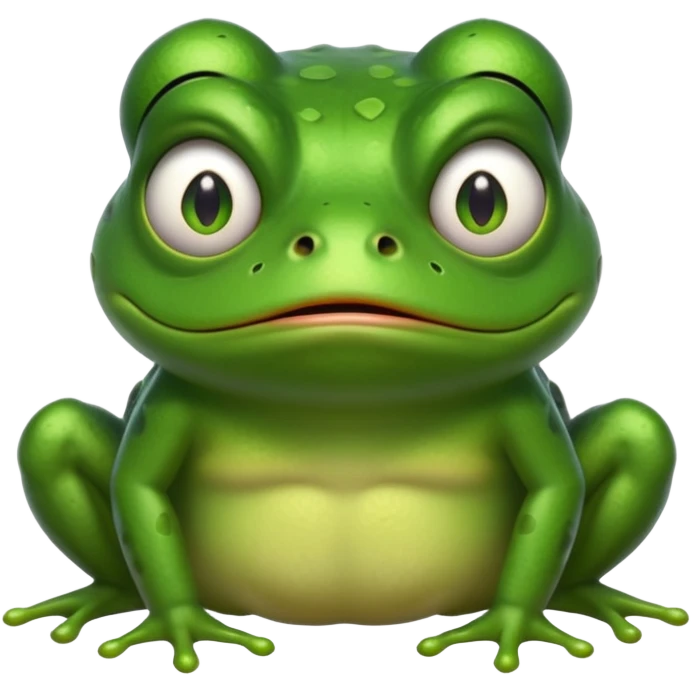 pissed off frog emoji