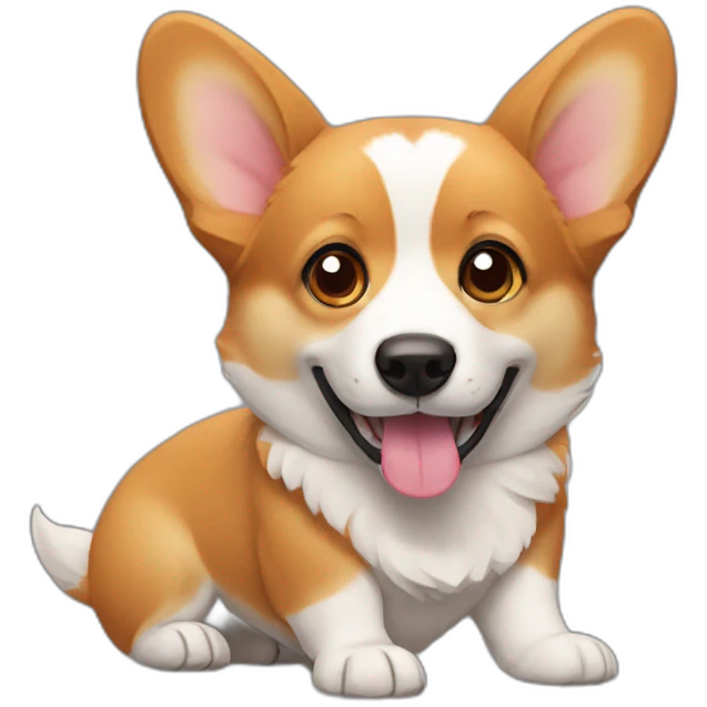 Corgi emoji
