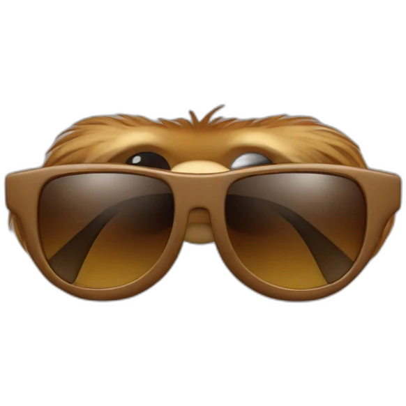Monkey sunglasses emoji
