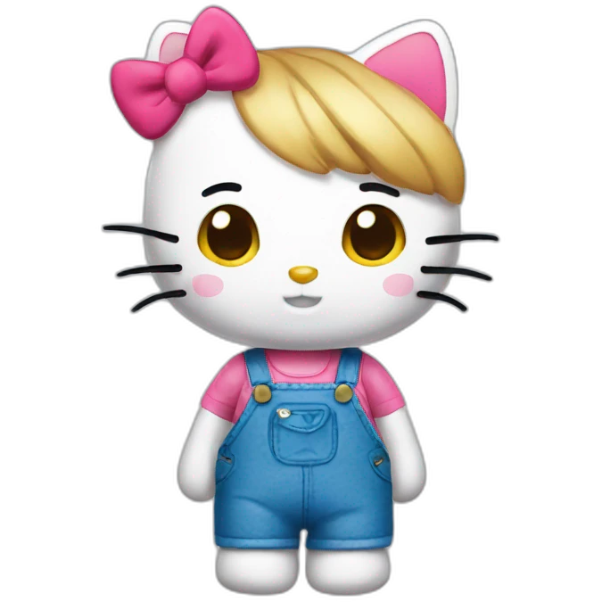 Hello kitty emoji