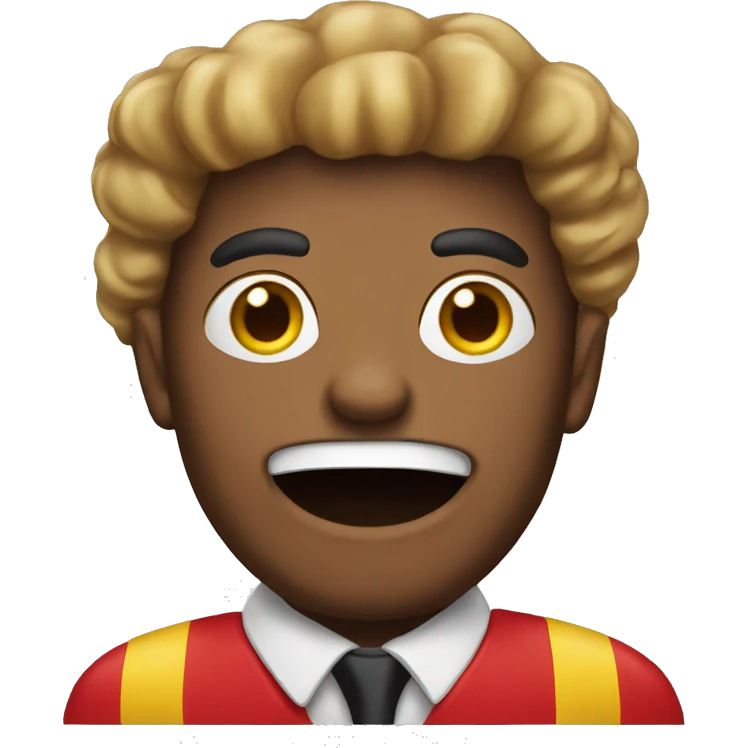 caseoh wih mcdonalds emoji