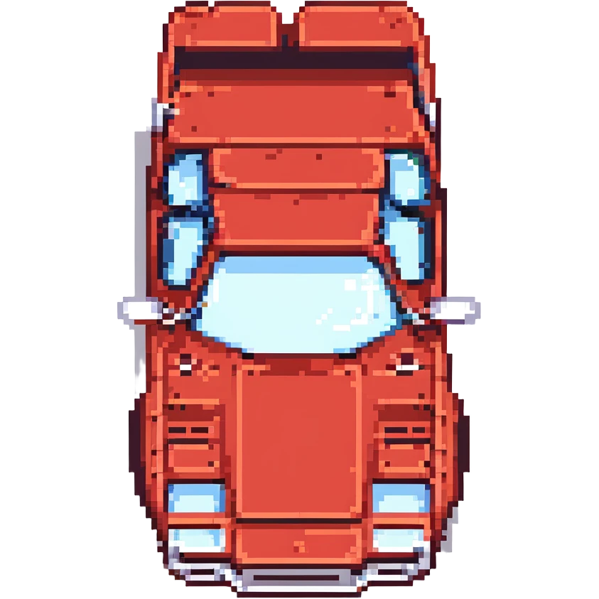 красная Lamborghini Countach, no background emoji