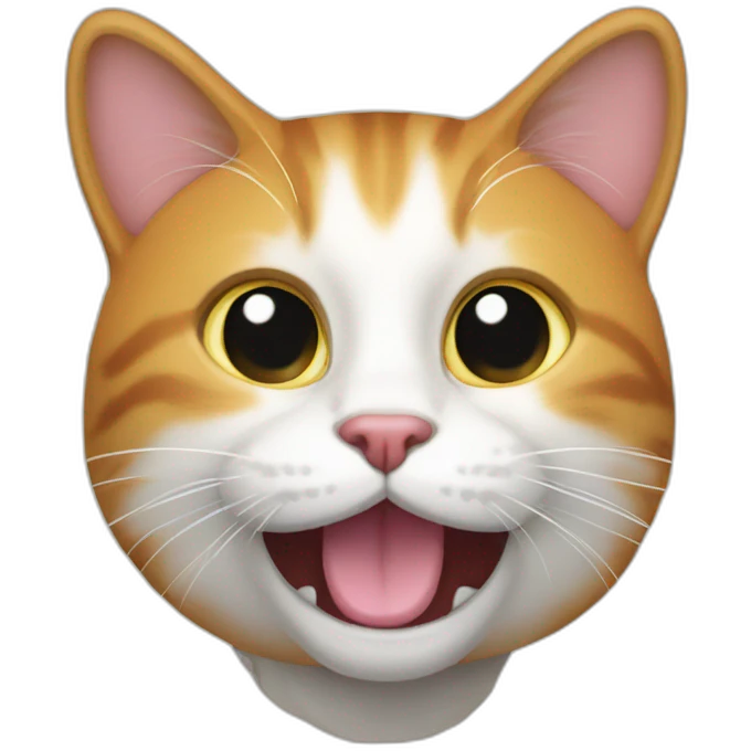 dos gatos besándose emoji