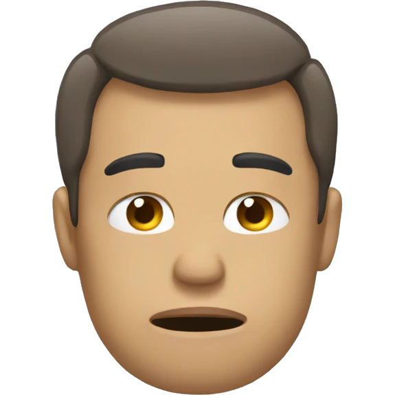 Sleepy emoji