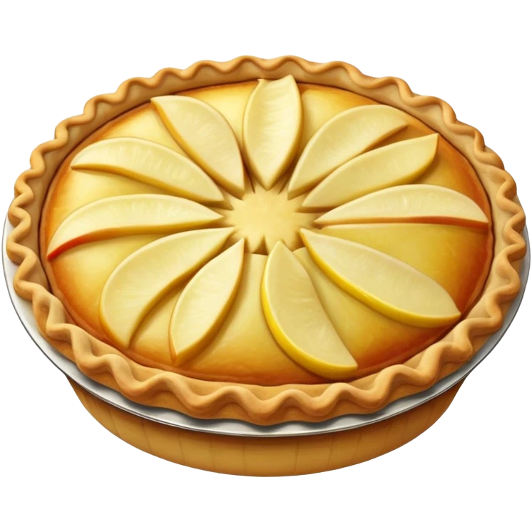Pie apple and lemon emoji