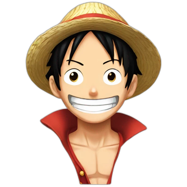 One Piece Luffy emoji