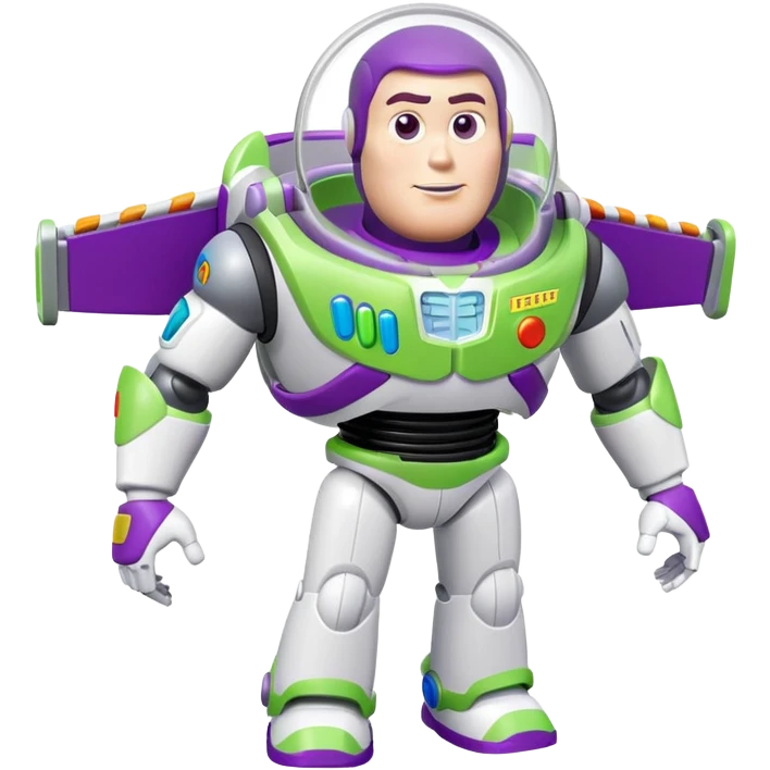 Buzz Lightyear space ranger emoji