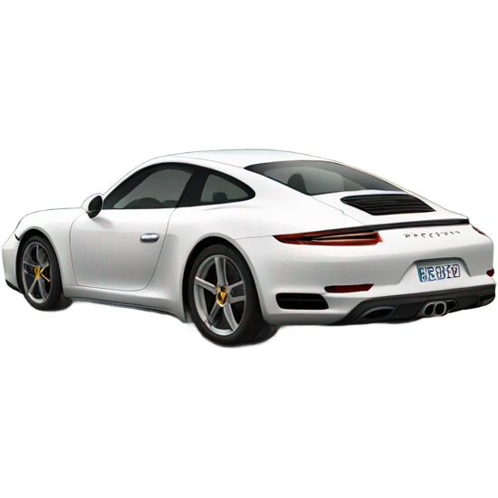 Porsche in the mountains  emoji