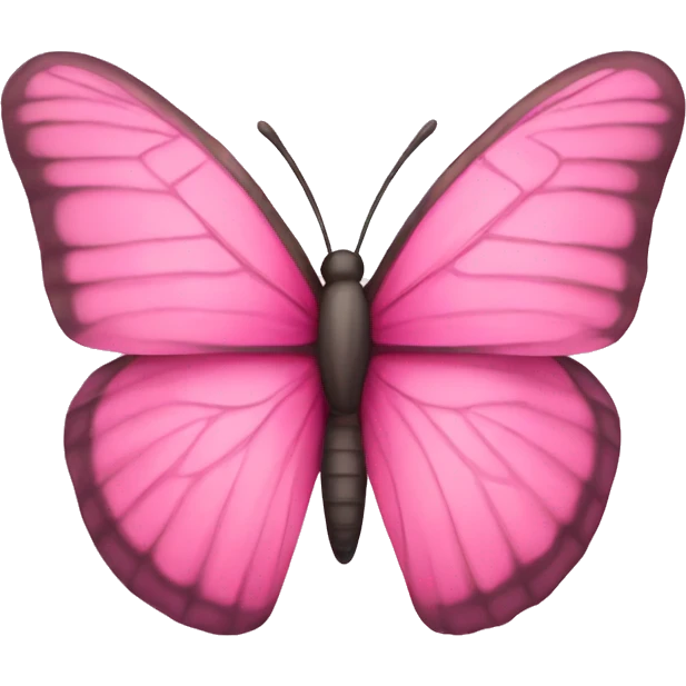 Pink Butterfly  emoji