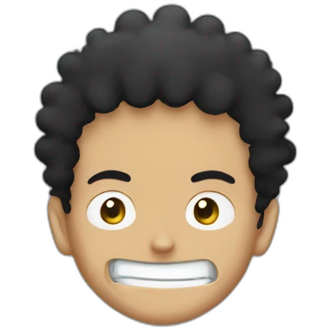 LUFFY AFRO emoji
