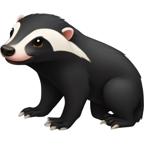 honey badger heart emoji