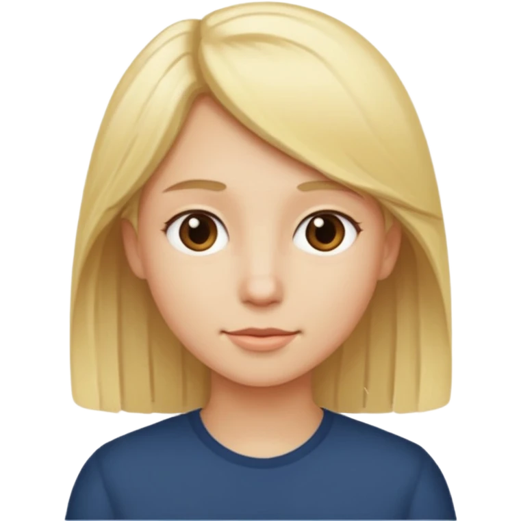 La même en + blond avec des cheveux un peu plus long  emoji