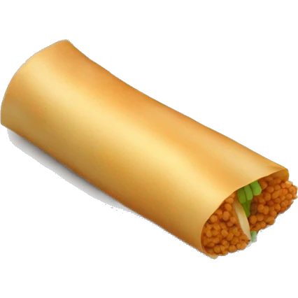 plate of lumpia emoji