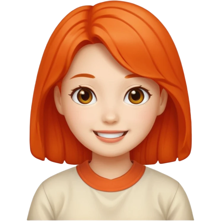 Wearing kimchi girl emoji