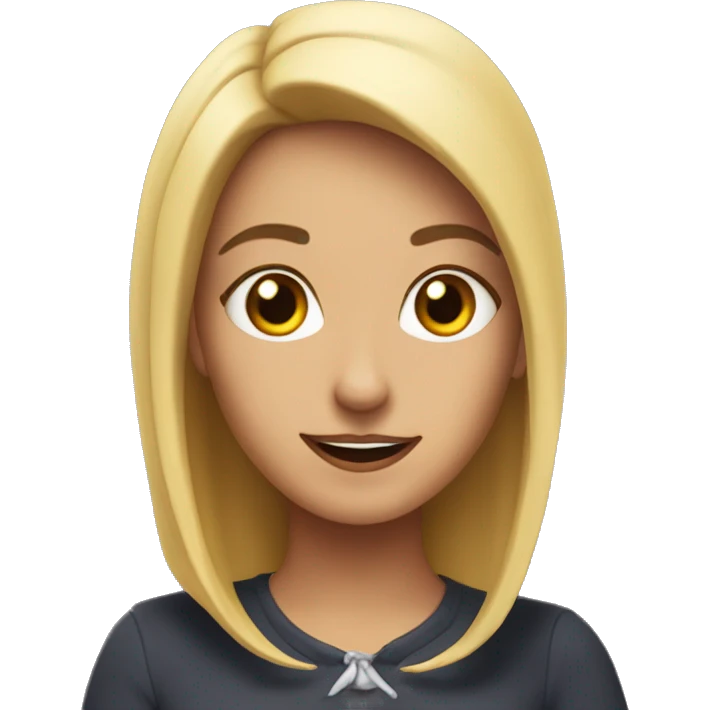 Gina avec chauve-souris emoji
