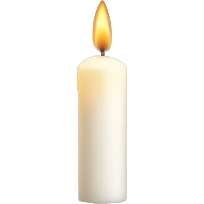 white candle emoji