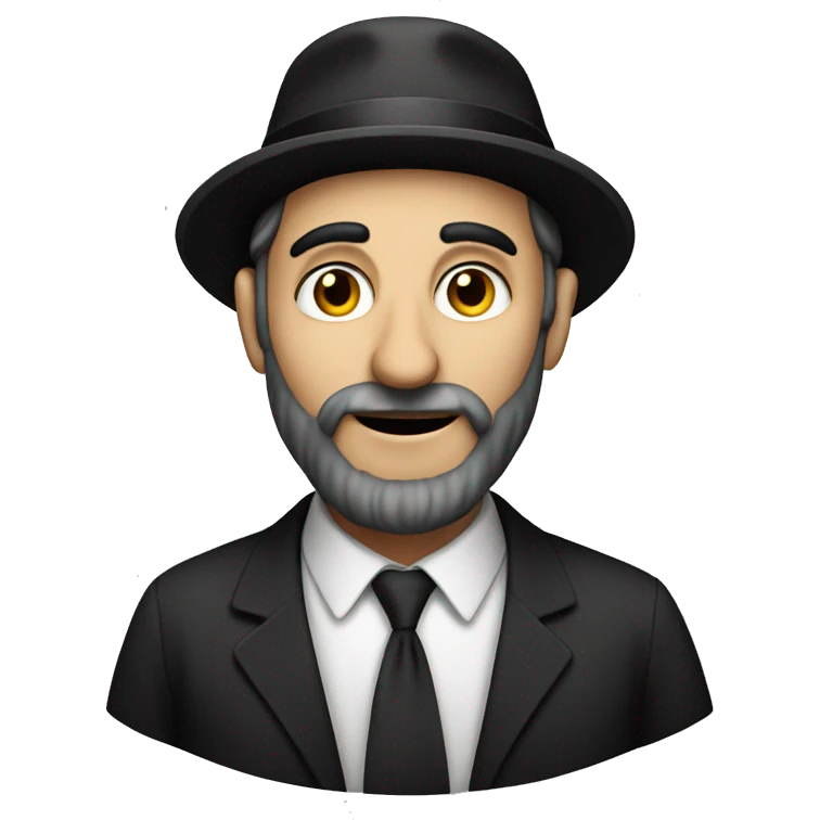 hasidicJewish man  emoji
