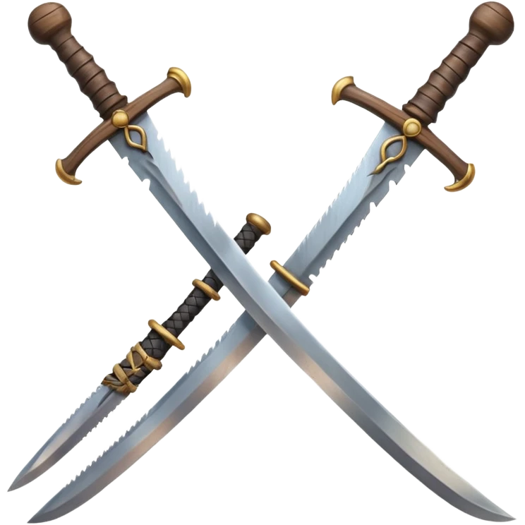 pirate swords emoji