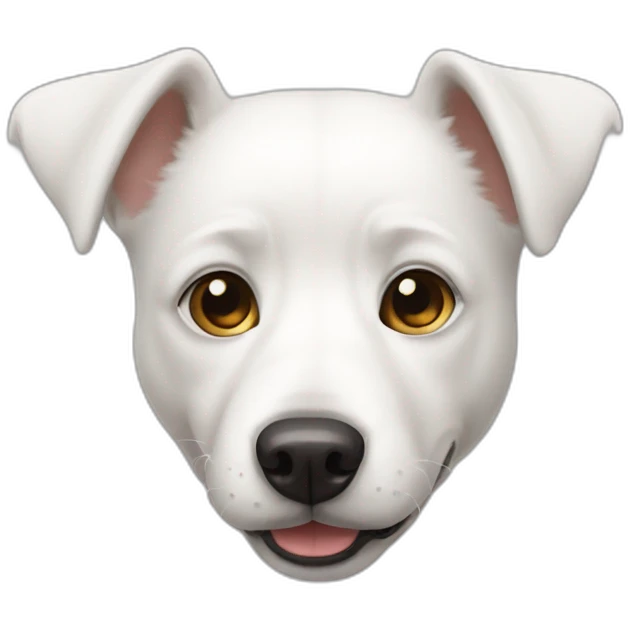 White dog emoji