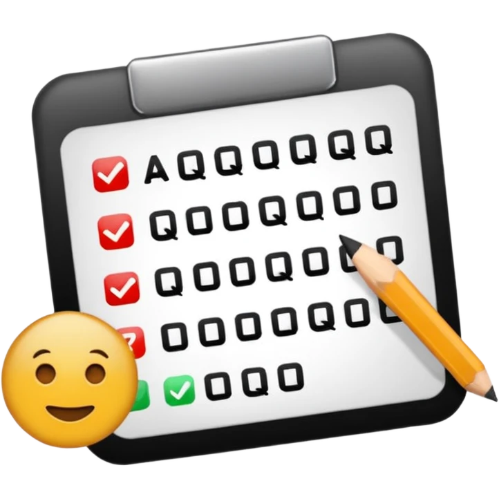 MCQ emoji