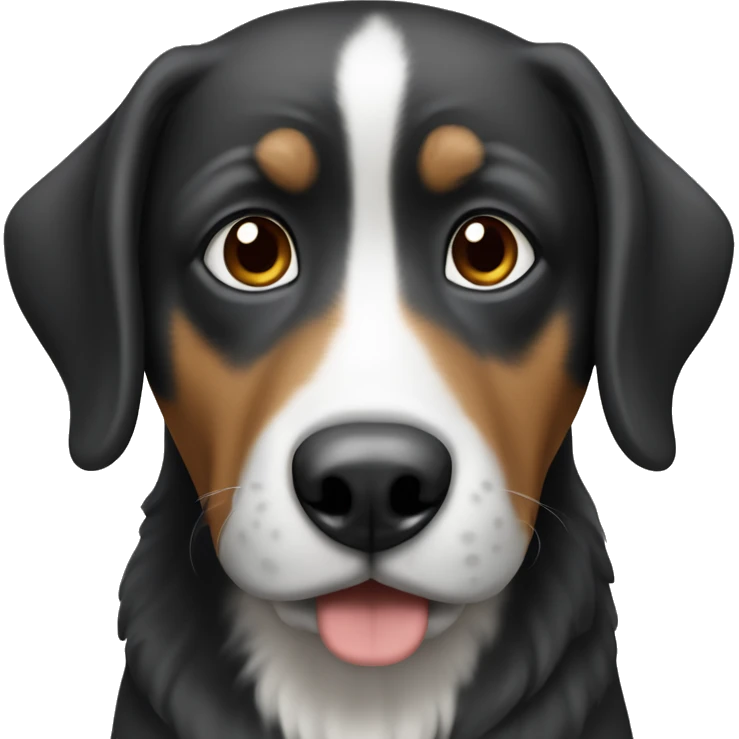 Hund mit gerzaugen emoji