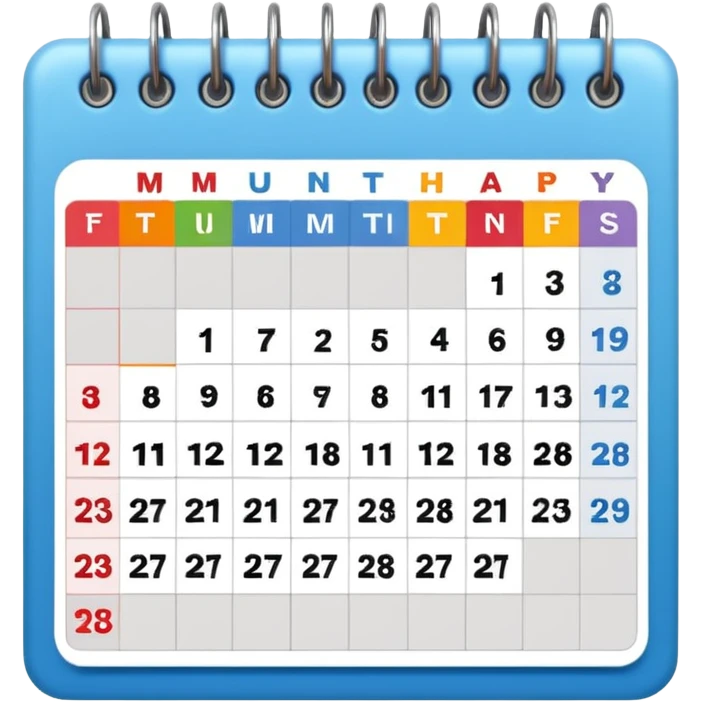 calender] emoji