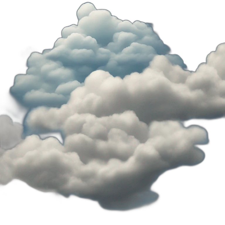 serene blue sky over scenery emoji