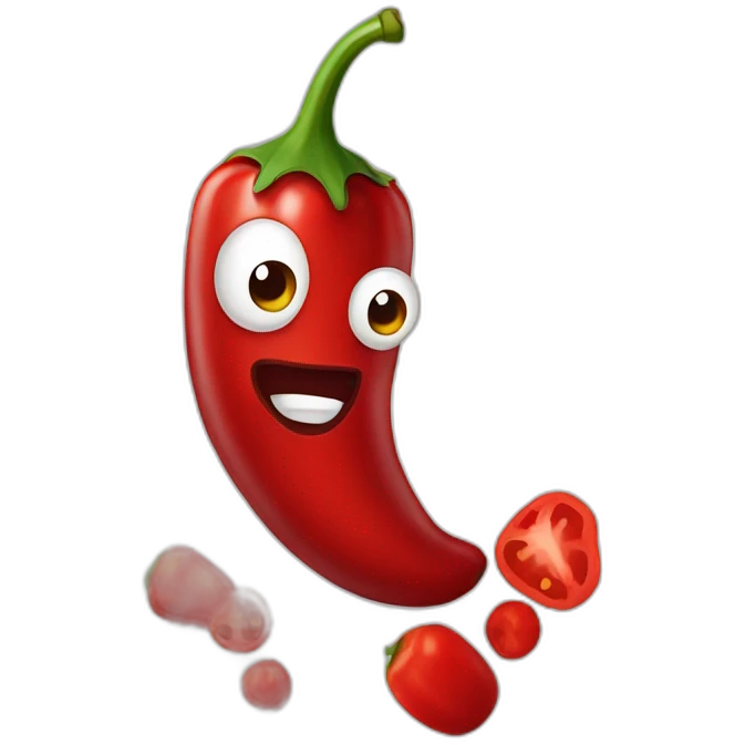 Piment rouge emoji