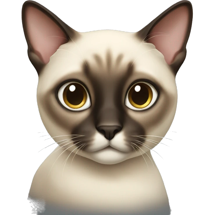 Siamese cat emoji