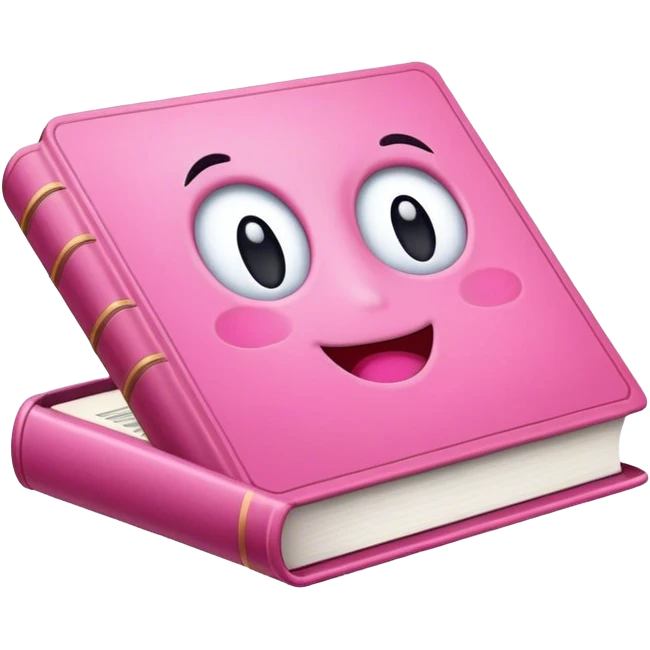 book pour coder utilise couleurs rose emoji