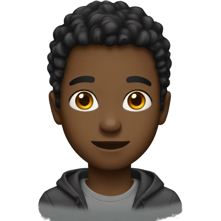 black boy emoji