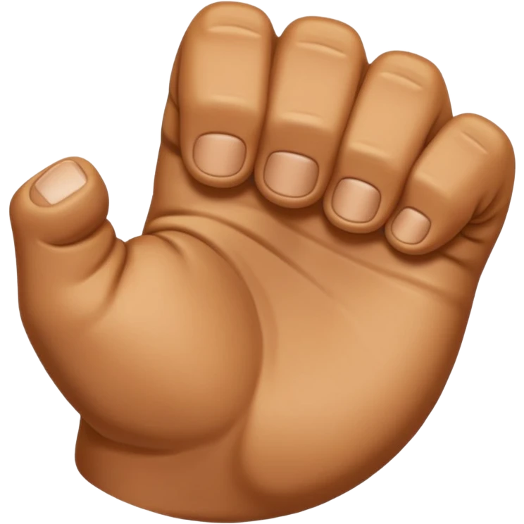 Bana dogru bakan bir yumruk emoji