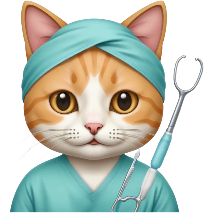 emergency surgeries on cats emoji