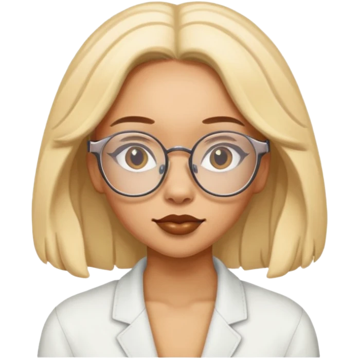 doja cat wear glasses emoji