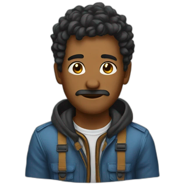 Rapero emoji