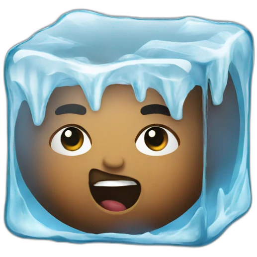 ice cube emoji