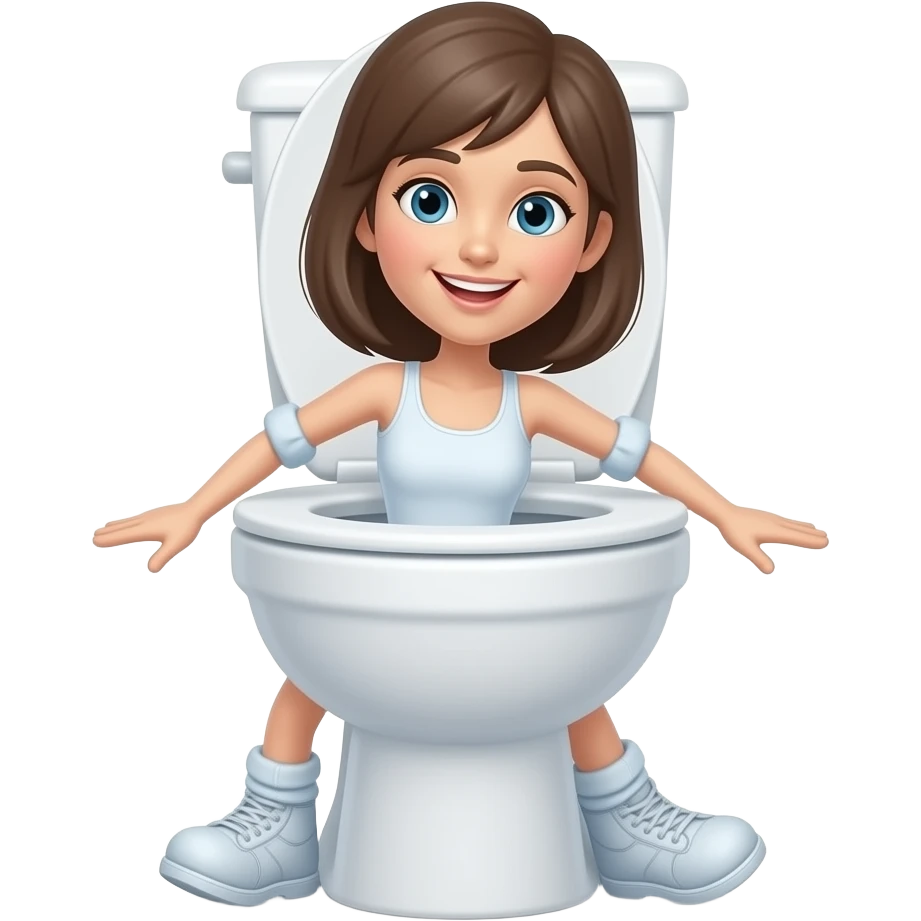 El de skibidi toilet dafokboom emoji