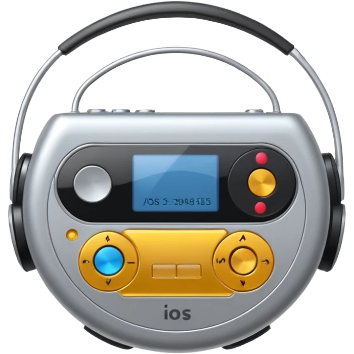circular walkman emoji