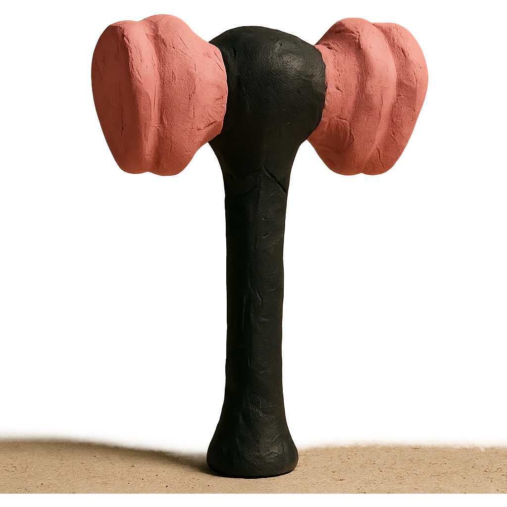 BLACKPINK-inspired gothic lightstick, no hearts, textured and bold, black and pink emoji